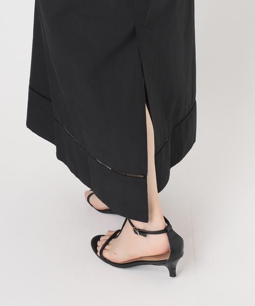 B.C STOCK(ベーセーストック)の「手洗い可 / フリンジストレートワンピース(ワンピース・レディース・ブラック/レッド・FREE)」の17枚目の写真