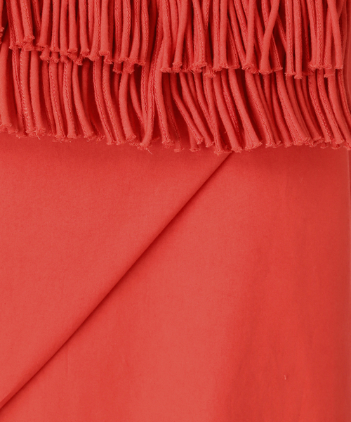 B.C STOCK(ベーセーストック)の「手洗い可 / フリンジストレートワンピース(ワンピース・レディース・ブラック/レッド・FREE)」の21枚目の写真