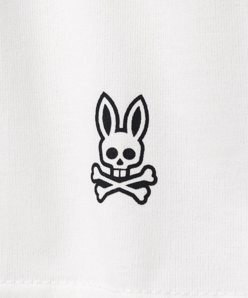 Psycho Bunny（サイコバニー）の「[WEB限定]2PACK VネックTシャツ（Tシャツ/カットソー・メンズ・ホワイト×ブラック/ホワイト/ブラック・LARGE/MEDIUM/X-LARGE/SMALL）」の11枚目の写真