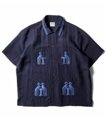 HOUSTON ヒューストン LINEN GUATEMALA SHIRT リネン グアテマラシャツ