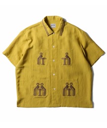 グアテマラシャツ ケツァール刺繍 かすりブラウン Lサイズ 美品 グアテマラ」に該当するシャツ/ブラウスファッション通販 - ZOZOTOWN