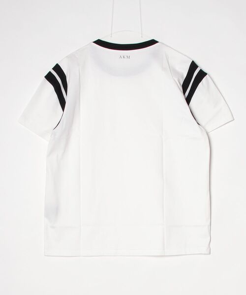 1 piu 1 uguale 3(ウノピゥウノウグァーレトレ)の「S/S LINE CREW T(Tシャツ/カットソー・メンズ・ネイビー/ライトピンク/ホワイト・LARGE)」の19枚目の写真
