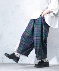 リネンチェック カーゴパンツ（カーゴパンツ）｜JOURNAL STANDARD LUXE