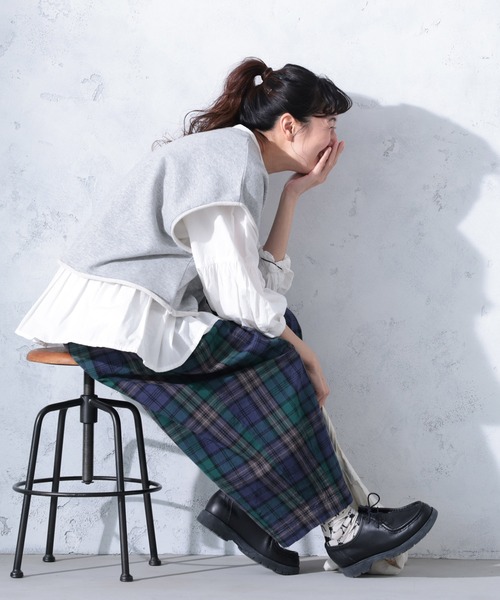 ブラックウォッチな9分丈パンツ（その他パンツ）｜soulberry（ソウル