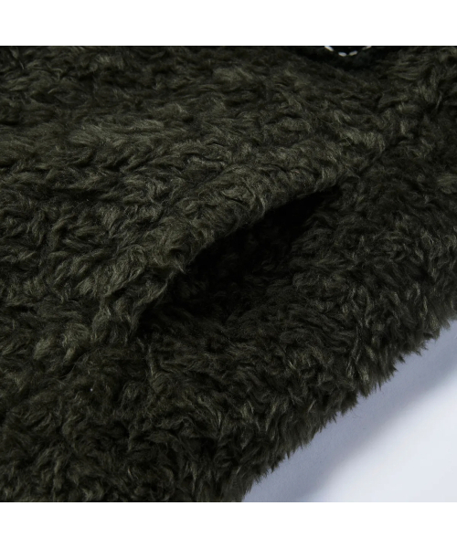 GARMENTS FAB(ガーメンツファブ)の「Heavy EMB Padded Fur Jacket (KHAKI)(ムートンコート・レディース・その他・LARGE/MEDIUM)」の6枚目の写真