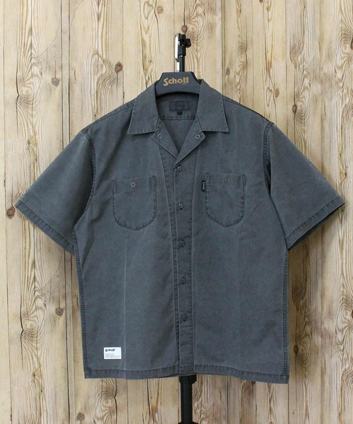 TopIsm(トップイズム)の「SNOW WASH TC SHIRT(シャツ/ブラウス・メンズ・ブラック・XL/M)」の1枚目の写真