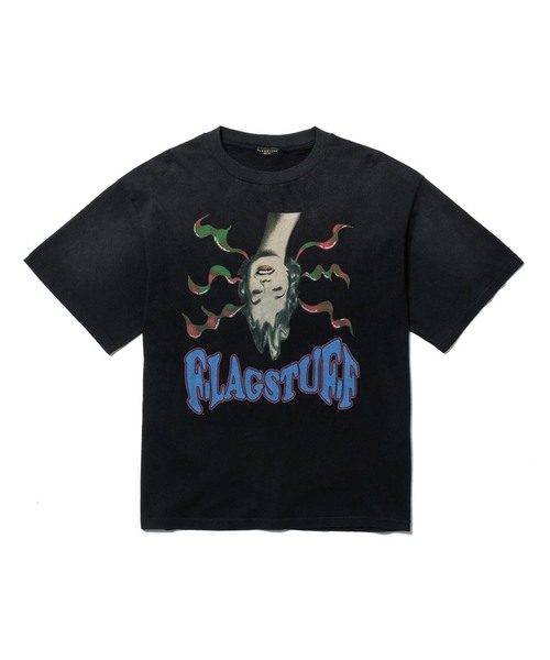 F-LAGSTUF-F(フラグスタフ)の「F-LAGSTUF-F / フラグスタフ "LADY" TEE(Tシャツ/カットソー・メンズ・ホワイト/ブラック・MEDIUM/LARGE)」の2枚目の写真