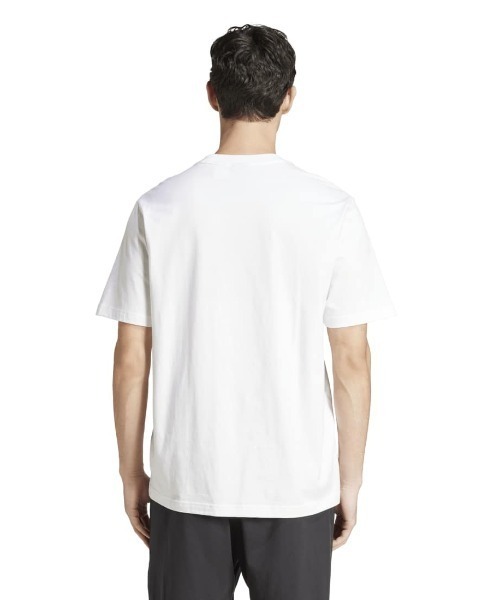 adidas(アディダス)の「アディダス adidas エッセンシャルズ リニア シングルジャージー 半袖Tシャツ(Tシャツ/カットソー・メンズ・ホワイト/グレー/ブラック・LL/L/M/S/3L)」の4枚目の写真