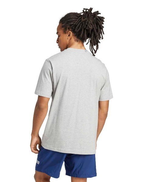 adidas(アディダス)の「アディダス adidas エッセンシャルズ リニア シングルジャージー 半袖Tシャツ(Tシャツ/カットソー・メンズ・ホワイト/グレー/ブラック・LL/L/M/S/3L)」の9枚目の写真