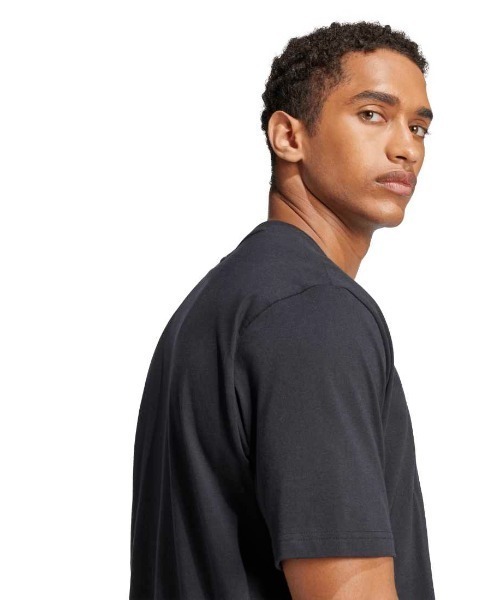adidas(アディダス)の「アディダス adidas エッセンシャルズ リニア シングルジャージー 半袖Tシャツ(Tシャツ/カットソー・メンズ・ホワイト/グレー/ブラック・LL/L/M/S/3L)」の14枚目の写真