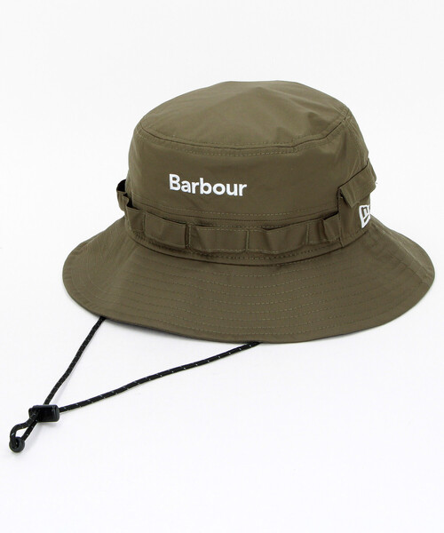 Barbour(バブアー)の「Barbour/バブアー 《Barbour × New Era(R)》アドベンチャー ハット(ハット・メンズ・ネイビー/オリーブ/ブラック・LARGE)」の2枚目の写真