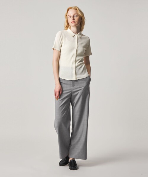 Steven Alan（スティーブンアラン）の「＜Steven Alan＞ストレート パンツ（スラックス・レディース・グレー系/ネイビー・S/M/L）」の3枚目の写真