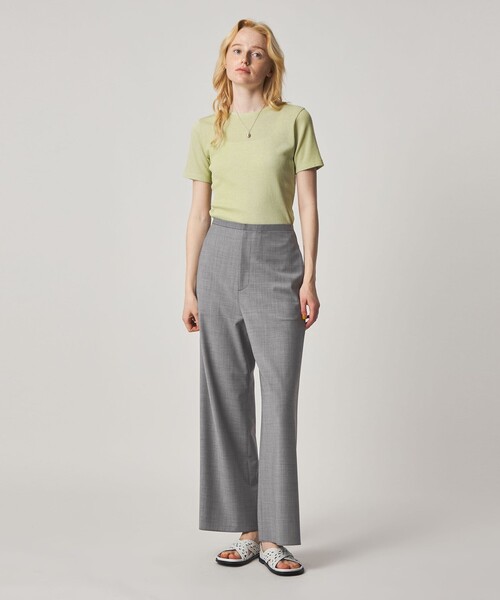 Steven Alan（スティーブンアラン）の「＜Steven Alan＞ストレート パンツ（スラックス・レディース・グレー系/ネイビー・S/M/L）」の4枚目の写真
