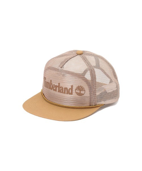 Timberland（ティンバーランド）の「Timberland Mesh Trucker Cap（ティンバーランド メッシュ トラッカー キャップ）（キャップ・メンズ・ネイビー系/ブラウン系/グレー・MEDIUM）」の3枚目の写真
