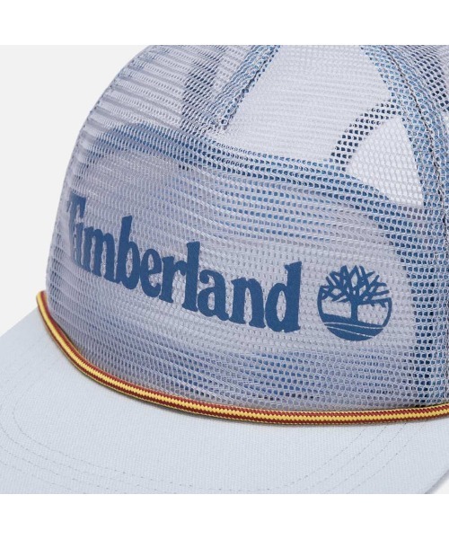 Timberland（ティンバーランド）の「Timberland Mesh Trucker Cap（ティンバーランド メッシュ トラッカー キャップ）（キャップ・メンズ・ネイビー系/ブラウン系/グレー・MEDIUM）」の5枚目の写真
