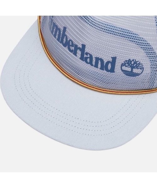 Timberland（ティンバーランド）の「Timberland Mesh Trucker Cap（ティンバーランド メッシュ トラッカー キャップ）（キャップ・メンズ・ネイビー系/ブラウン系/グレー・MEDIUM）」の6枚目の写真