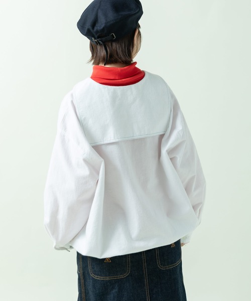 PAR ICI（パーリッシィ）の「vintage/オーガニックコットン　セーラーブラウス（シャツ/ブラウス・レディース・ホワイト/ブルー/ネイビー・FREE）」の22枚目の写真