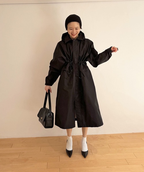 HOLIDAY（ホリデイ）の「LEATHER FLAP BAG S レザーフラップバッグS（ショルダーバッグ・レディース・ブラック・ONE SIZE）」の12枚目の写真