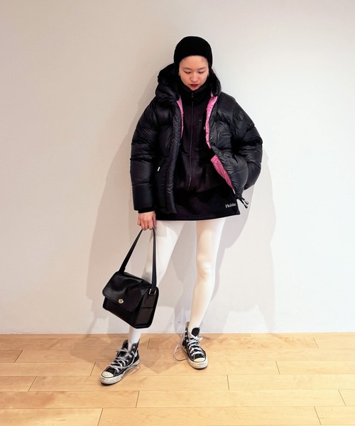 HOLIDAY（ホリデイ）の「LEATHER FLAP BAG S レザーフラップバッグS（ショルダーバッグ・レディース・ブラック・ONE SIZE）」の13枚目の写真