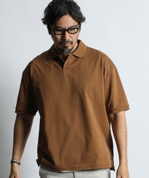 The DUFFER of ST.GEORGE（ザダファーオブセントジョージ）の「COOLMAX 2LAYERS PLATING POLO:2層構造 吸水速乾クールマックス リラックス ポロ（ポロシャツ）」