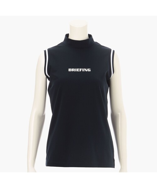 BRIEFING(ブリーフィング)の「【BRIEFING GOLF/ブリーフィングゴルフ】WS TOUR NS HIGHNECK(Tシャツ/カットソー・レディース・ブラック/ホワイト/ネイビー・S/M)」の3枚目の写真