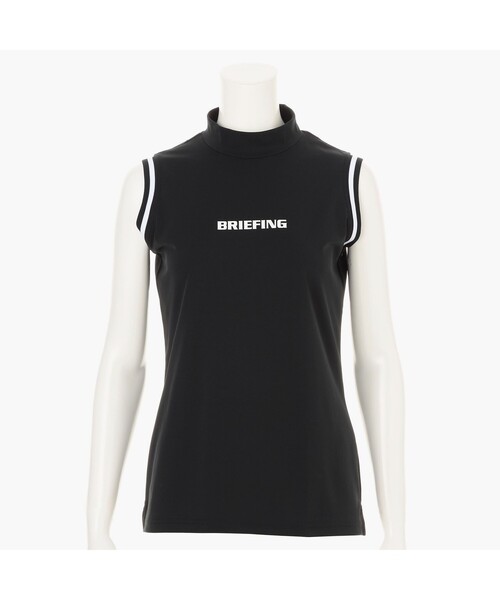 BRIEFING(ブリーフィング)の「【BRIEFING GOLF/ブリーフィングゴルフ】WS TOUR NS HIGHNECK(Tシャツ/カットソー・レディース・ブラック/ホワイト/ネイビー・S/M)」の2枚目の写真