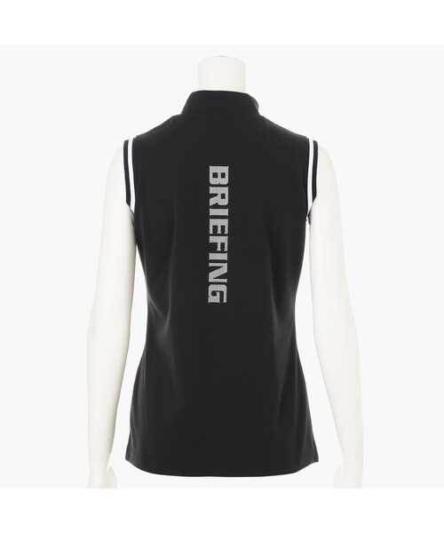 BRIEFING（ブリーフィング）の「【BRIEFING GOLF／ブリーフィングゴルフ】WS TOUR NS HIGHNECK（Tシャツ/カットソー・レディース・ブラック/ホワイト/ネイビー・S/M）」の12枚目の写真