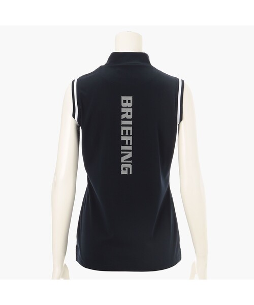 BRIEFING(ブリーフィング)の「【BRIEFING GOLF/ブリーフィングゴルフ】WS TOUR NS HIGHNECK(Tシャツ/カットソー・レディース・ブラック/ホワイト/ネイビー・S/M)」の10枚目の写真
