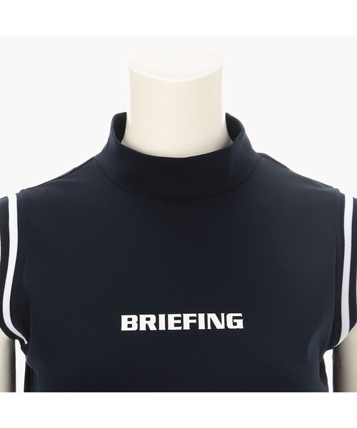BRIEFING(ブリーフィング)の「【BRIEFING GOLF/ブリーフィングゴルフ】WS TOUR NS HIGHNECK(Tシャツ/カットソー・レディース・ブラック/ホワイト/ネイビー・S/M)」の12枚目の写真