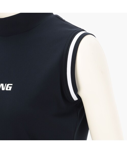 BRIEFING(ブリーフィング)の「【BRIEFING GOLF/ブリーフィングゴルフ】WS TOUR NS HIGHNECK(Tシャツ/カットソー・レディース・ブラック/ホワイト/ネイビー・S/M)」の14枚目の写真