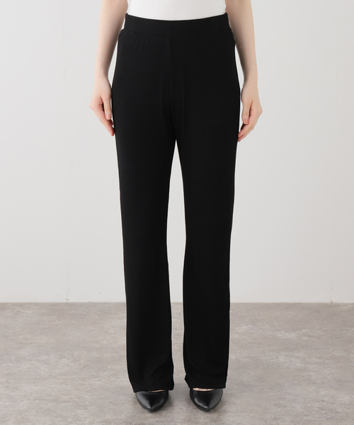 Deuxieme Classe(ドゥーズィエムクラス)の「*Rayon リブパンツ(その他パンツ・レディース・ブラック/チャコールグレー・FREE)」の15枚目の写真