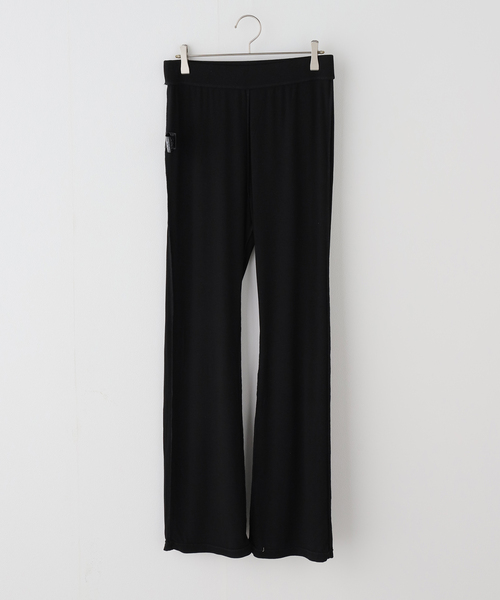 Deuxieme Classe(ドゥーズィエムクラス)の「*Rayon リブパンツ(その他パンツ・レディース・ブラック/チャコールグレー・FREE)」の5枚目の写真