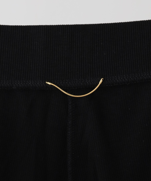 Deuxieme Classe(ドゥーズィエムクラス)の「*Rayon リブパンツ(その他パンツ・レディース・ブラック/チャコールグレー・FREE)」の6枚目の写真