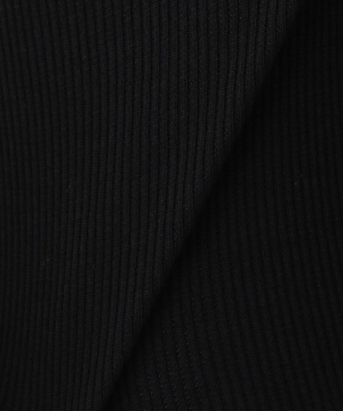 Deuxieme Classe(ドゥーズィエムクラス)の「*Rayon リブパンツ(その他パンツ・レディース・ブラック/チャコールグレー・FREE)」の8枚目の写真