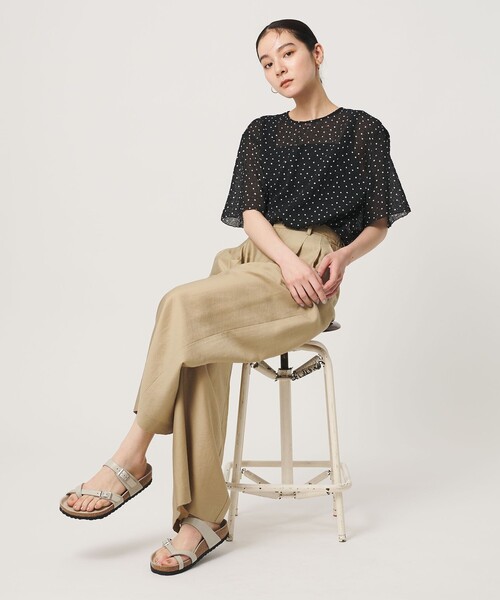 BIRKENSTOCK（ビルケンシュトック）の「＜BIRKENSTOCK＞MAYARI サンダル（サンダル・レディース・ブラック/ナチュラル・36/37/35/38/39）」の4枚目の写真