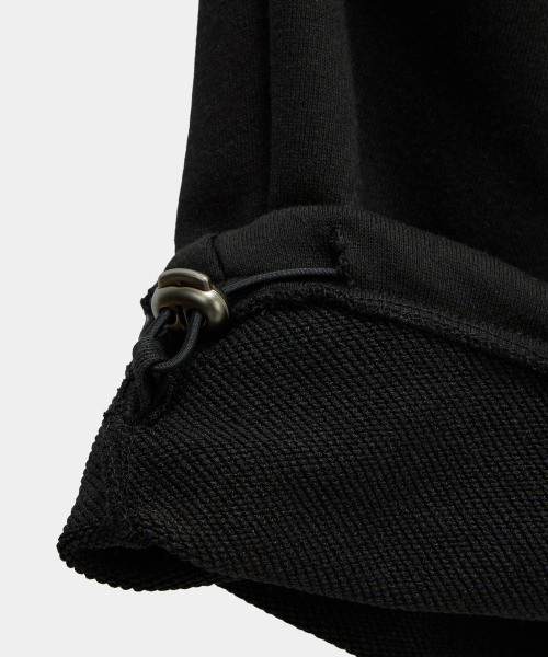 ETRE AU SOMMET(エトレオソメ)の「Double Rib Pintuck Training Pants (Black)(スウェットパンツ・レディース・ブラック・FREE)」の15枚目の写真