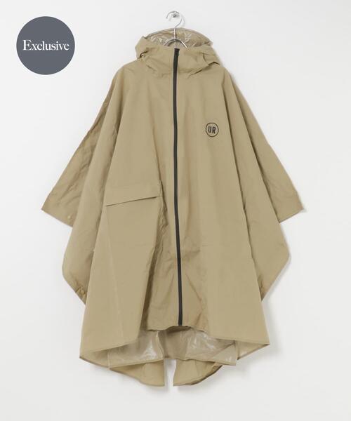THE GOODLAND MARKET(ザグッドランドマーケット)の「『別注』KiU×ザ グッドランド マーケット RAIN PONCHO(ポンチョ・メンズ・ベージュ/カーキ/ブラック・ONE)」の3枚目の写真