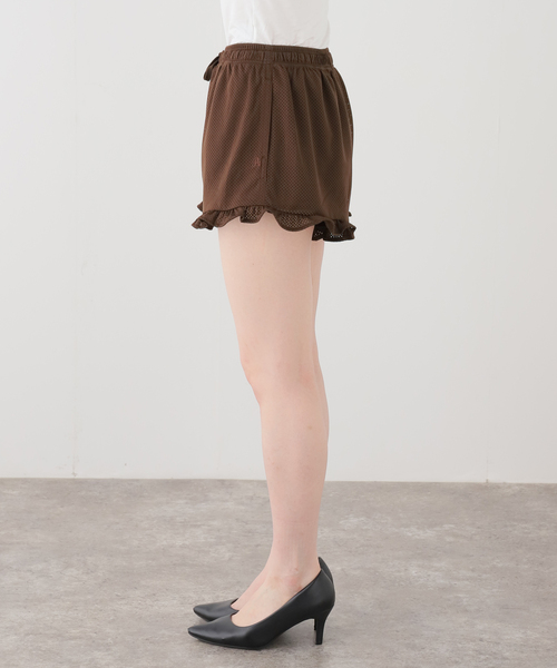 PISCESS(パイシス)の「【PISCESS/パイシス】 Punching Frill Shorts(その他パンツ・レディース・ブラウン・FREE)」の8枚目の写真