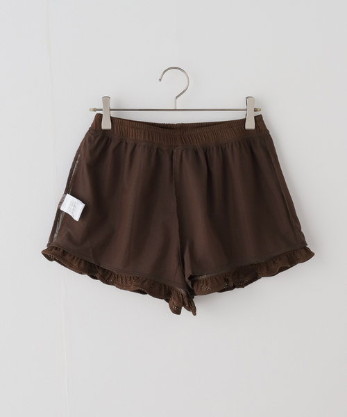 PISCESS(パイシス)の「【PISCESS/パイシス】 Punching Frill Shorts(その他パンツ・レディース・ブラウン・FREE)」の11枚目の写真