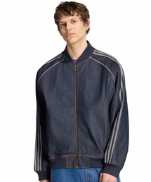 atmos（アトモス）の「adidas SST ADICOLOR RAW DENIM TRACKTOP / アディダス SST アディカラー ロウ デニム トラックトップ（デニムジャケット）」