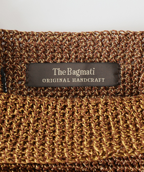 FRAMeWORK(フレームワーク)の「BAGMATI /バグマティ shopping ラフィアライクバッグ(かごバッグ・レディース・ブラウン/アイボリー・FREE)」の20枚目の写真