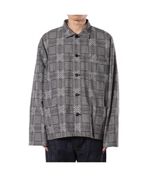 CALEE（キャリー）の「JACQUARD COVERALL（カバーオール）」