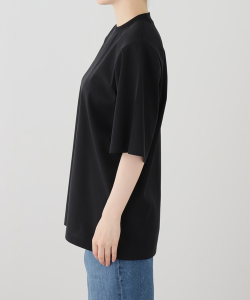IENA（イエナ）の「GGG/ジージージー ショルダーパッドTシャツ 02-01-1875（Tシャツ/カットソー・レディース・ブラック/ホワイト・FREE）」の3枚目の写真