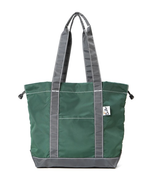 Drifter(ドリフター)の「BUCKEYE DRAWSTRING TOTE M/バックアイドローストリングトート(Mサイズ)(トートバッグ・レディース・ブラック/ベージュ系その他/レオパード/ダークグリーン系/チャコールグレー×ブラック・FREE)」の9枚目の写真
