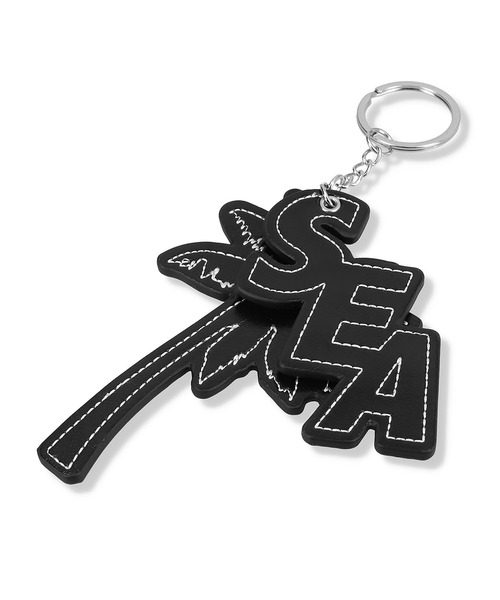 wind and sea 2色セット S_E_A KEY HOLDER 黒白 SEA MOTIF KEYHOLDER（キーホルダー）｜WIND AND SEA（ウィンダンシー