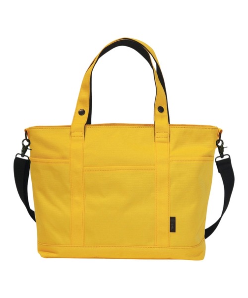 BACKYARD FAMILY(バックヤードファミリー)の「SML エスエムエル KYLIAN DEFORMATION TOTEBAG M K903043(トートバッグ・メンズ・チャコール/イエロー/アイボリー/ブラック・FREE)」の4枚目の写真