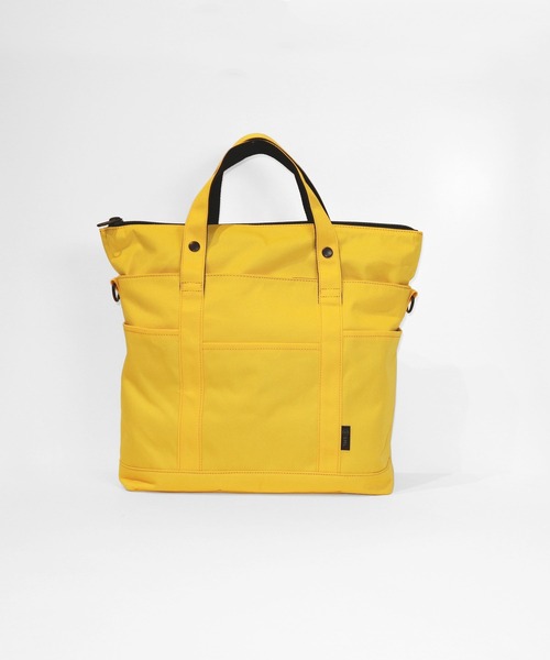 BACKYARD FAMILY(バックヤードファミリー)の「SML エスエムエル KYLIAN DEFORMATION TOTEBAG M K903043(トートバッグ・メンズ・チャコール/イエロー/アイボリー/ブラック・FREE)」の7枚目の写真