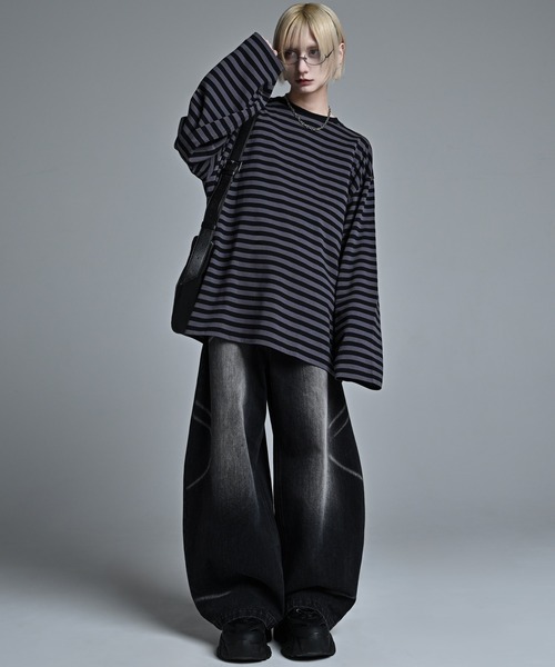 ADRER（アドラー）の「ADRER The Semi Curved Denim / アドラー ザ セミ カーブドデニム（デニムパンツ・メンズ・ブラック系1/ブルー系1・XS/S/M/L）」の19枚目の写真