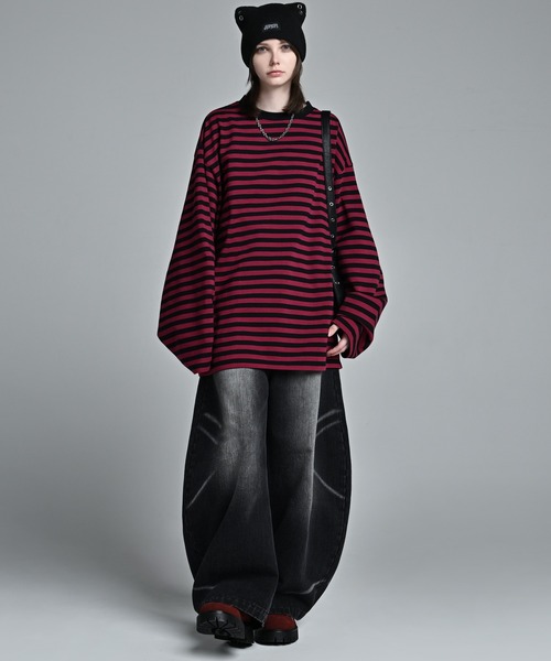 ADRER（アドラー）の「ADRER The Semi Curved Denim / アドラー ザ セミ カーブドデニム（デニムパンツ・メンズ・ブラック系1/ブルー系1・XS/S/M/L）」の20枚目の写真