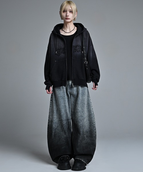ADRER（アドラー）の「ADRER The Semi Curved Denim / アドラー ザ セミ カーブドデニム（デニムパンツ・メンズ・ブラック系1/ブルー系1・XS/S/M/L）」の13枚目の写真